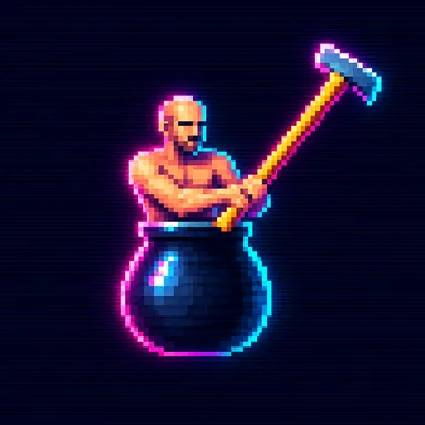 Getting Over It pixel art