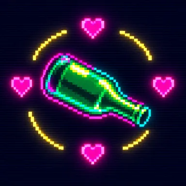 Spin the Bottle pixel art