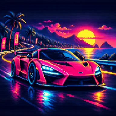 Forza Horizon pixel art