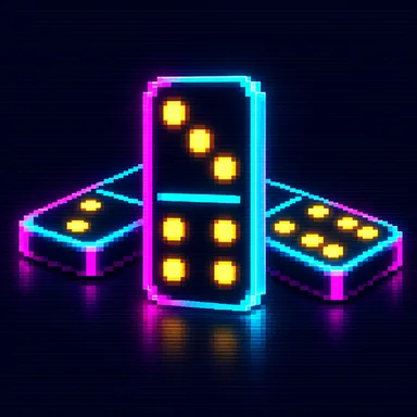 Dominoes pixel art