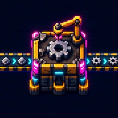 Factorio pixel art