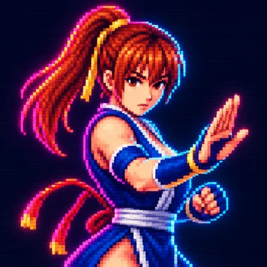 Dead or Alive pixel art