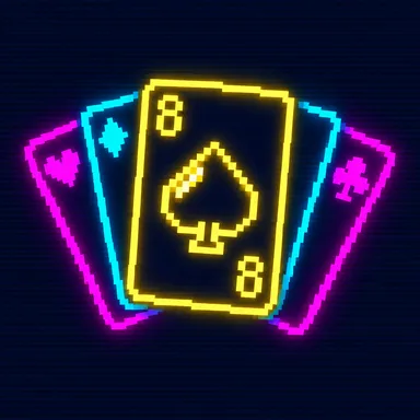 Crazy Eights pixel art
