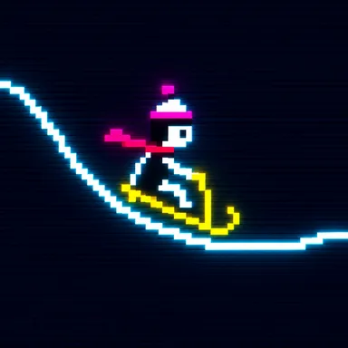 Line Rider pixel art
