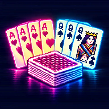 Canasta pixel art