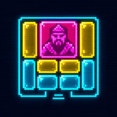 Klotski pixel art