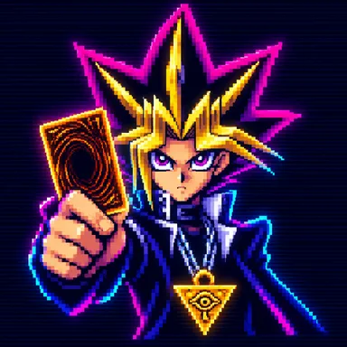 Yu-Gi-Oh pixel art