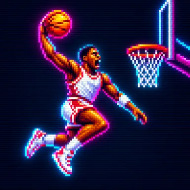 NBA Jam pixel art