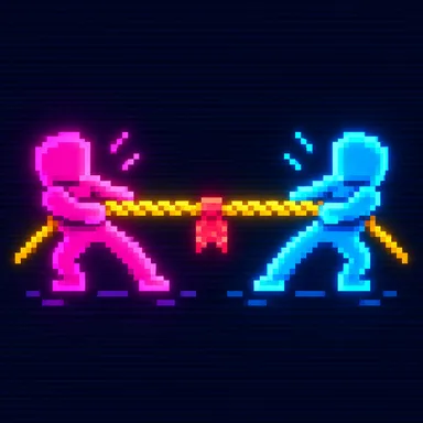Tug of War pixel art