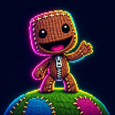 Little Big Planet pixel art