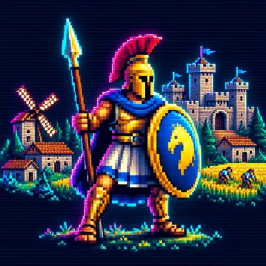 Age of Empires pixel art