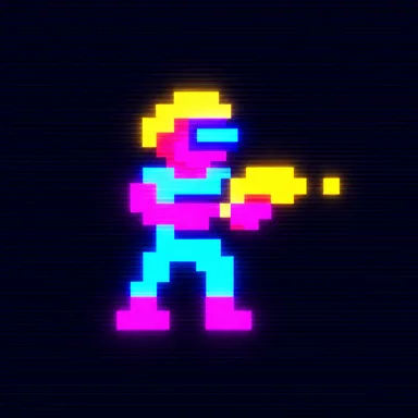 Robotron 2084 pixel art