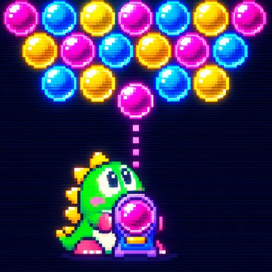 Bust-a-Move pixel art