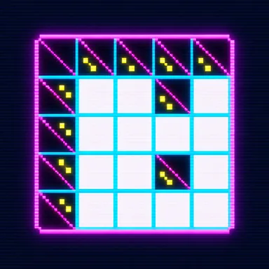 Kakuro pixel art