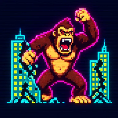 Rampage pixel art