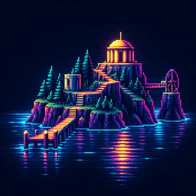 Myst pixel art