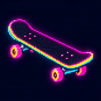 Skate pixel art