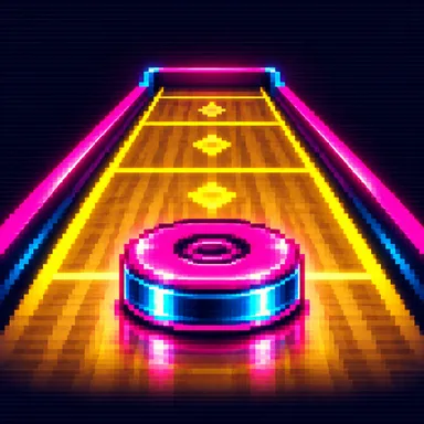 Shuffleboard pixel art