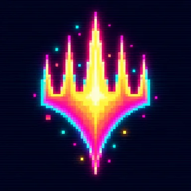 Magic The Gathering pixel art