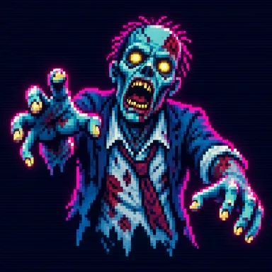 Typing of the Dead pixel art