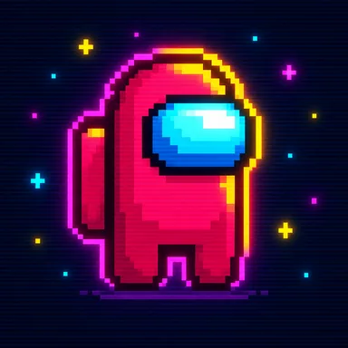 Among Us pixel art