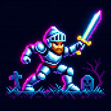 Ghosts n Goblins pixel art