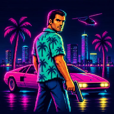 GTA pixel art