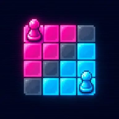 Letterpress pixel art