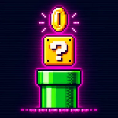 Super Mario Bros pixel art