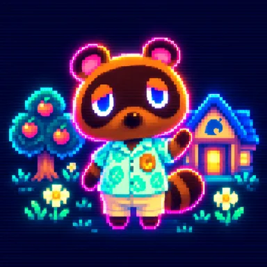 Animal Crossing pixel art